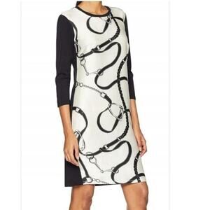 Ralph Lauren Equestrian-Inspired Knee Length Shirt dress. Size Medium